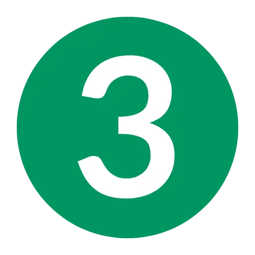 Step (3) Step 3